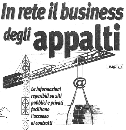 Appalti - Appalto - Gare - Lavori Pubblici - Enti Pubblici - Forniture - Servizi - Progettazioni - Normativa appalti - News Appalti - Imprese - Consulenza